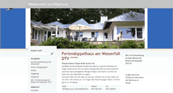 Desktop Screenshot of ferienhausamwasserfall.de